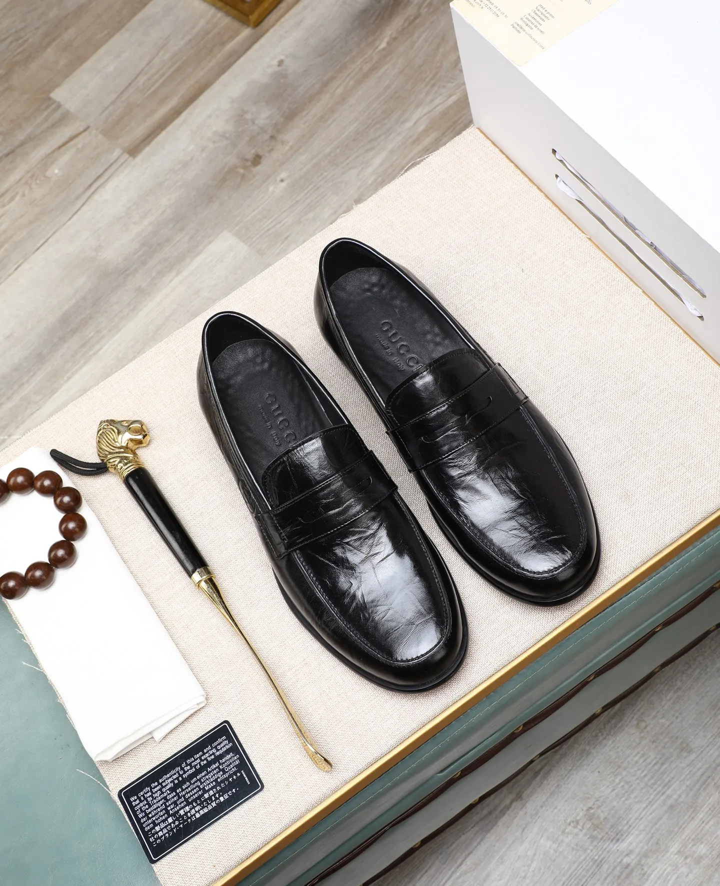 Men's shoes 💰500📛📛Original (water-dyed cow lining) GUCCI official website formal shoes🌀 Italian🇮🇹imported cowhide➕Top imported water-dyed cowhide lining💋Finely handmade Original bottom, the real thing looks better when photographed in person Standard size 38-44 (45 46 custom-made)